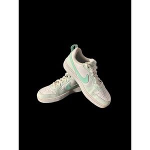Nike Court Borough Low Recrft GS White/Mint Foam-Barley Green FZ3539-100 Sz 4.5y